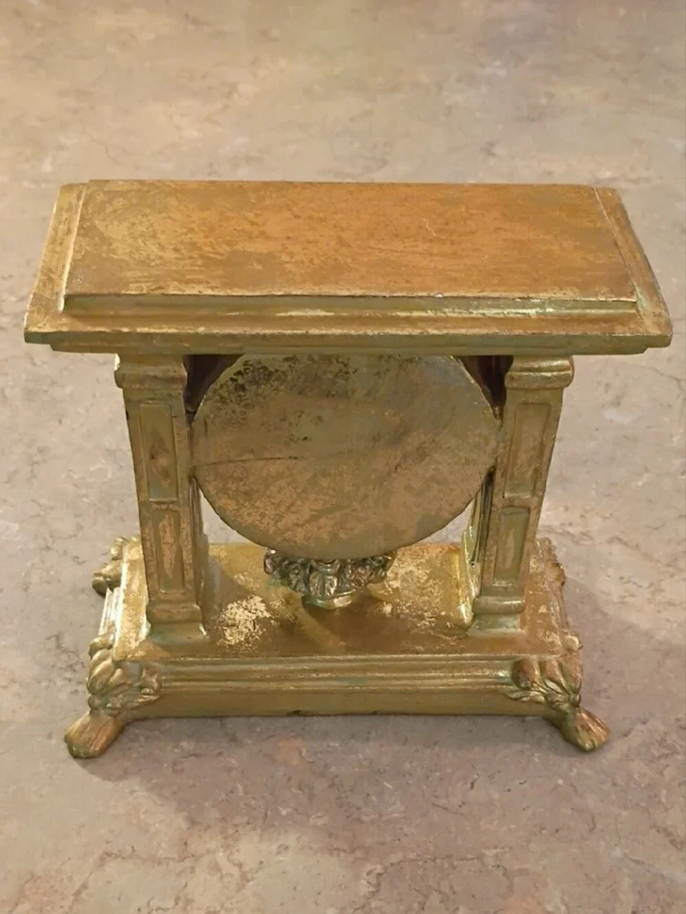 Gold Decorative Mantel Clock - Brand